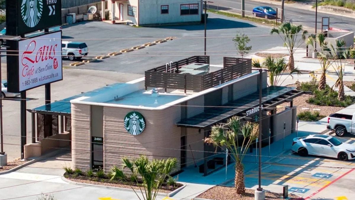 Choque no Texas: Primeiro Starbucks do Mundo Impressão 3D Surpreende a Todos!